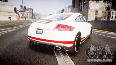 Audi TT RS 2010 Quattro pour GTA 4