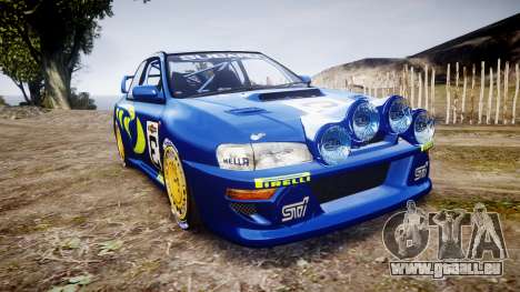 Subaru Impreza WRC 1998 World Rally pour GTA 4