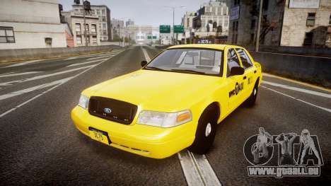 Ford Crown Victoria 2011 NYC Taxi pour GTA 4