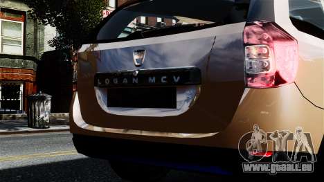 Dacia Logan MCV Stepway 2014 pour GTA 4