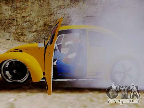 Volkswagen Beetle 1975 Jeans Édition Personnalis pour GTA San Andreas