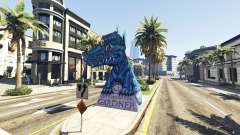 Statue Dragon Ilusion pour GTA 5