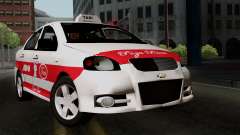 Chevrolet Aveo Taxi Poza Rica pour GTA San Andreas