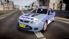 Ford Falcon FG XR6 Turbo NSW Police [ELS] v2.0 pour GTA 4