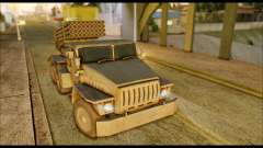 BM-21 Grad CoD MW pour GTA San Andreas