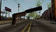 Original HD Silenced Pistol für GTA San Andreas