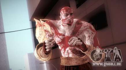 God Of War 3 Kratos Blood für GTA San Andreas