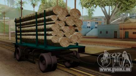 GTA 5 Fieldmaster Wood Trailer pour GTA San Andreas