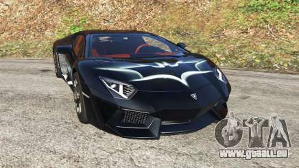 Lamborghini Aventador LP700-4 Batman v2 für GTA 5
