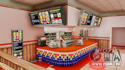 Real fast food pour GTA San Andreas