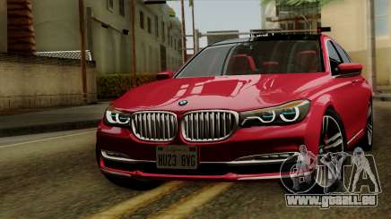 BMW 7 2015 pour GTA San Andreas