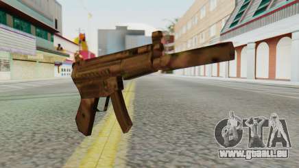 MP5K Silenced SA Style pour GTA San Andreas