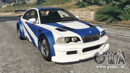 BMW M3 GTR E46 Most Wanted v1.3 pour GTA 5