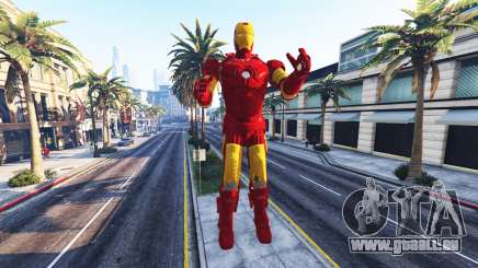 Die statue von iron man für GTA 5