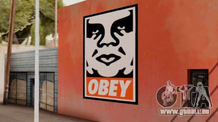 OBEY Graffiti für GTA San Andreas