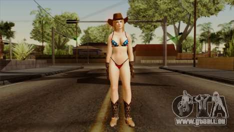 Dead or Alive 5 Tina Cowgirl Outfit pour GTA San Andreas