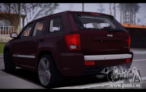 Jeep Grand Cherokee SRT8 2008 pour GTA San Andreas