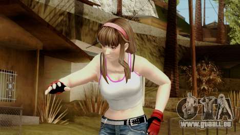 Dead Or Alive 5 Hitomi 1st Cos pour GTA San Andreas