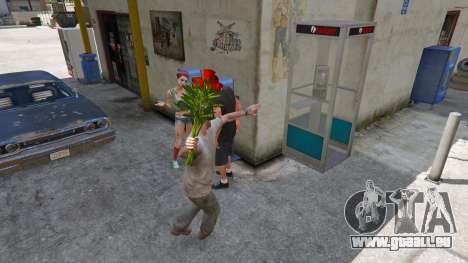 GTA 5 Un bouquet de fleurs