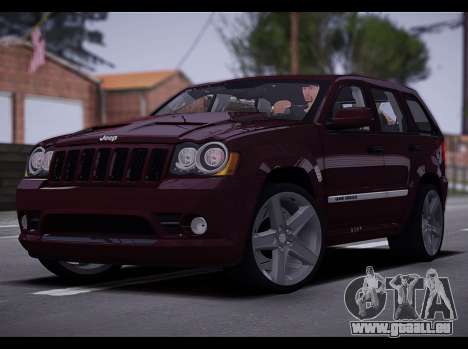 Jeep Grand Cherokee SRT8 2008 pour GTA San Andreas