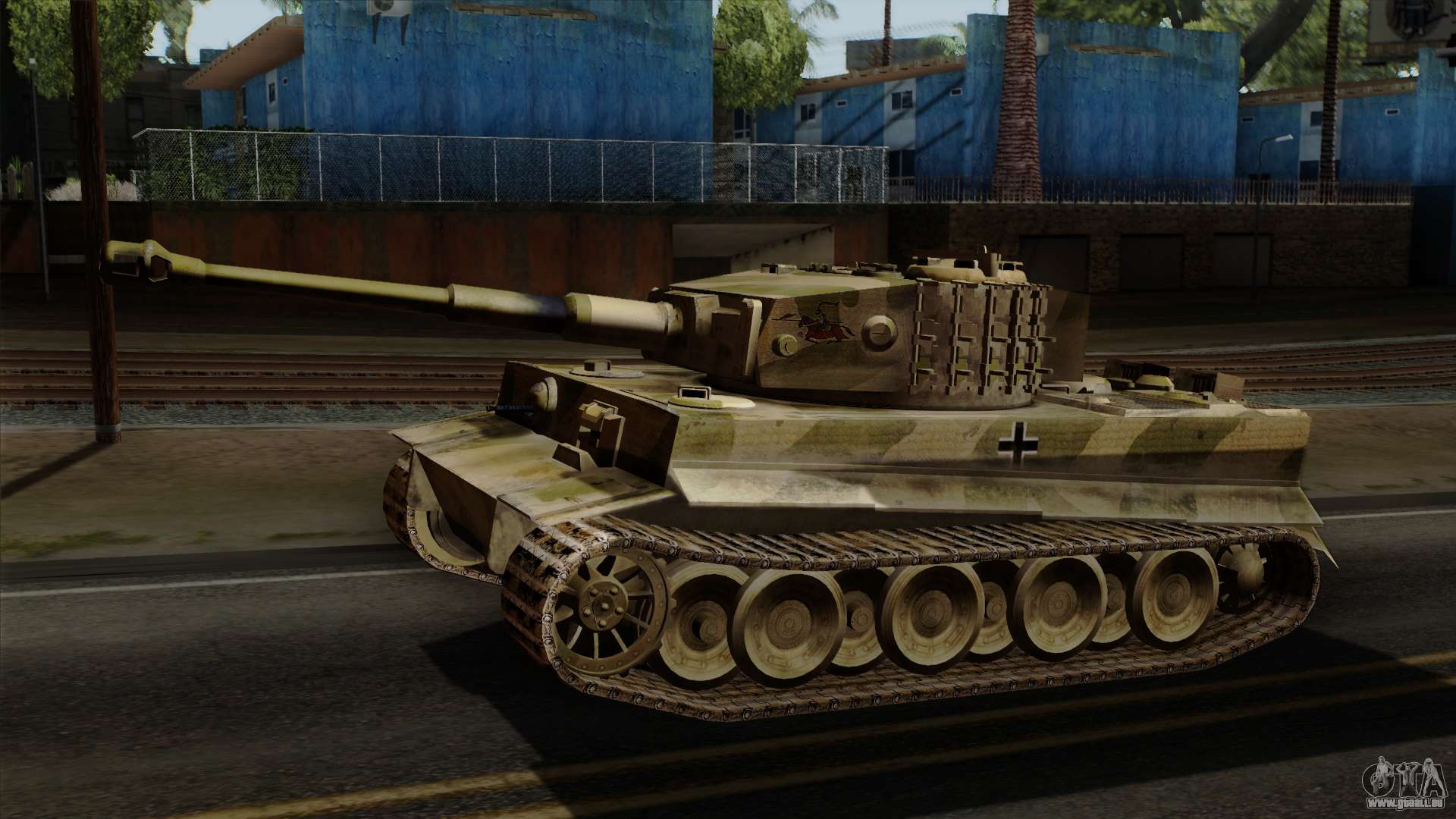 Panzerkampfwagen Vi Ausf E Tiger No Interior Fur Gta San