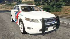 Ford Taurus State Troopers San Andreas für GTA 5