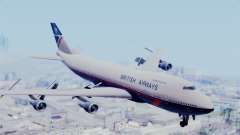 Boeing 747 British Airlines (Landor) pour GTA San Andreas