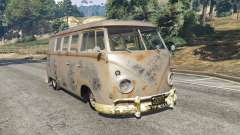 Volkswagen Transporter 1960 rusty [Beta] pour GTA 5