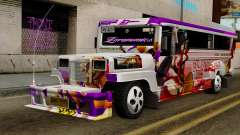 Znranomics - Costum Jeepney (Gabshop) pour GTA San Andreas