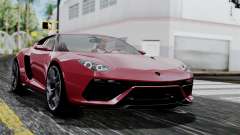 Lamborghini Asterion 2015 Concept für GTA San Andreas