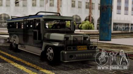 Milwaukee Motors Custom Jeepney pour GTA San Andreas