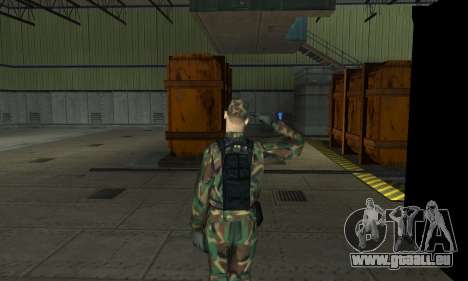 Militaire de salut pour GTA San Andreas