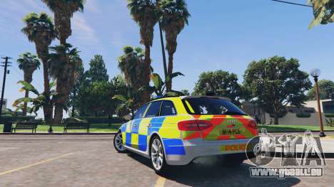 Audi A4 Avant 2013 British Police