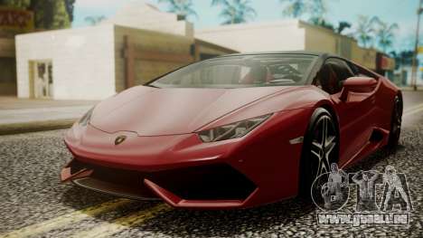 Lamborghini Huracan LP-610 VELLANO pour GTA San Andreas