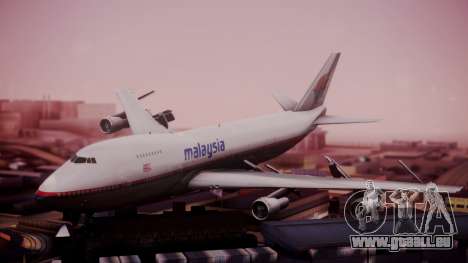 Boeing 747-200 Malaysia Airlines pour GTA San Andreas