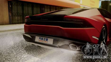 Lamborghini Huracan LP-610 VELLANO pour GTA San Andreas