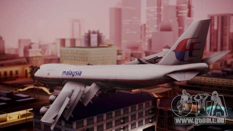 Boeing 747-200 Malaysia Airlines pour GTA San Andreas