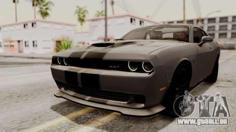 Dodge Challenger SRT Hellcat 2015 IVF PJ pour GTA San Andreas