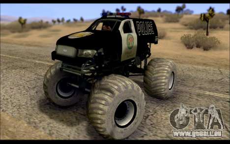 The Police Monster Trucks für GTA San Andreas