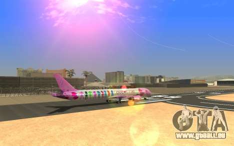 LoveLive Boeing 787-9 Livery pour GTA San Andreas