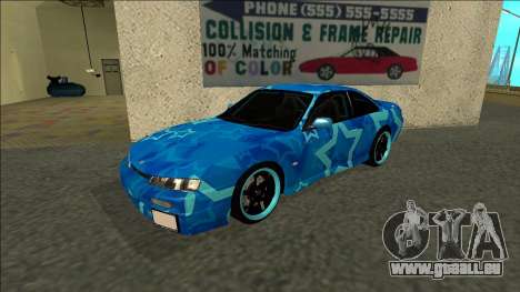 Nissan Silvia S14 Drift Blue Star pour GTA San Andreas