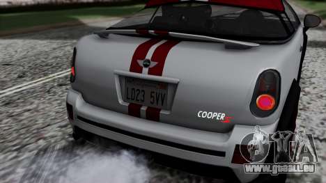 Mini Cooper S Weeny Issi pour GTA San Andreas