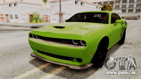 Dodge Challenger SRT Hellcat 2015 IVF PJ für GTA San Andreas