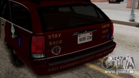Chevy Caprice Station Wagon 1993-1996 SACFD für GTA San Andreas