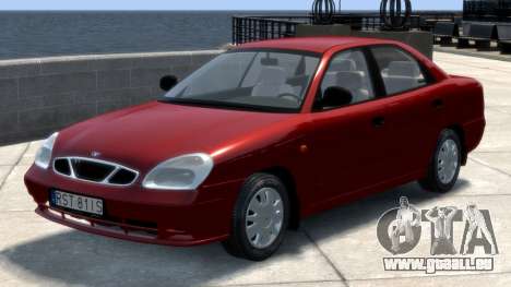 Daewoo Nubira II Sedan S PL 2000 für GTA 4