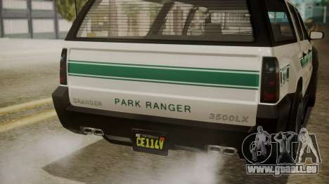 GTA 5 Declasse Granger Park Ranger IVF pour GTA San Andreas