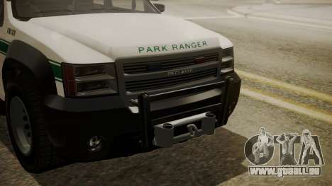 GTA 5 Declasse Granger Park Ranger IVF pour GTA San Andreas
