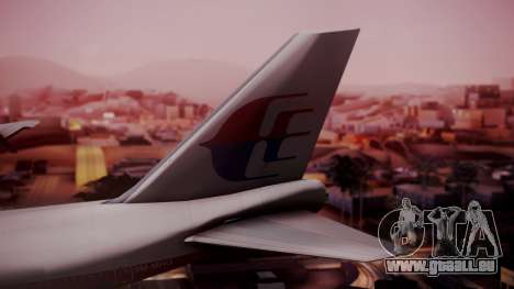 Boeing 747-200 Malaysia Airlines pour GTA San Andreas