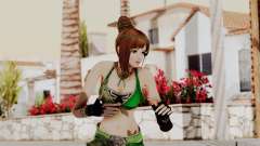 Dynasty Warriors 8 - Bao Sannian Green Costume für GTA San Andreas
