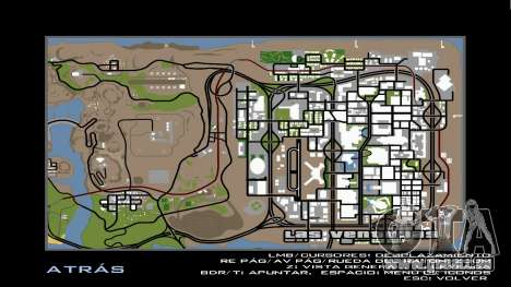HD Radar Anzeigen für GTA San Andreas